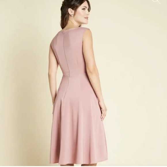 ModCloth Your Luxe-y Day Rose Satin MIDI Dress - Picture 3 of 10
